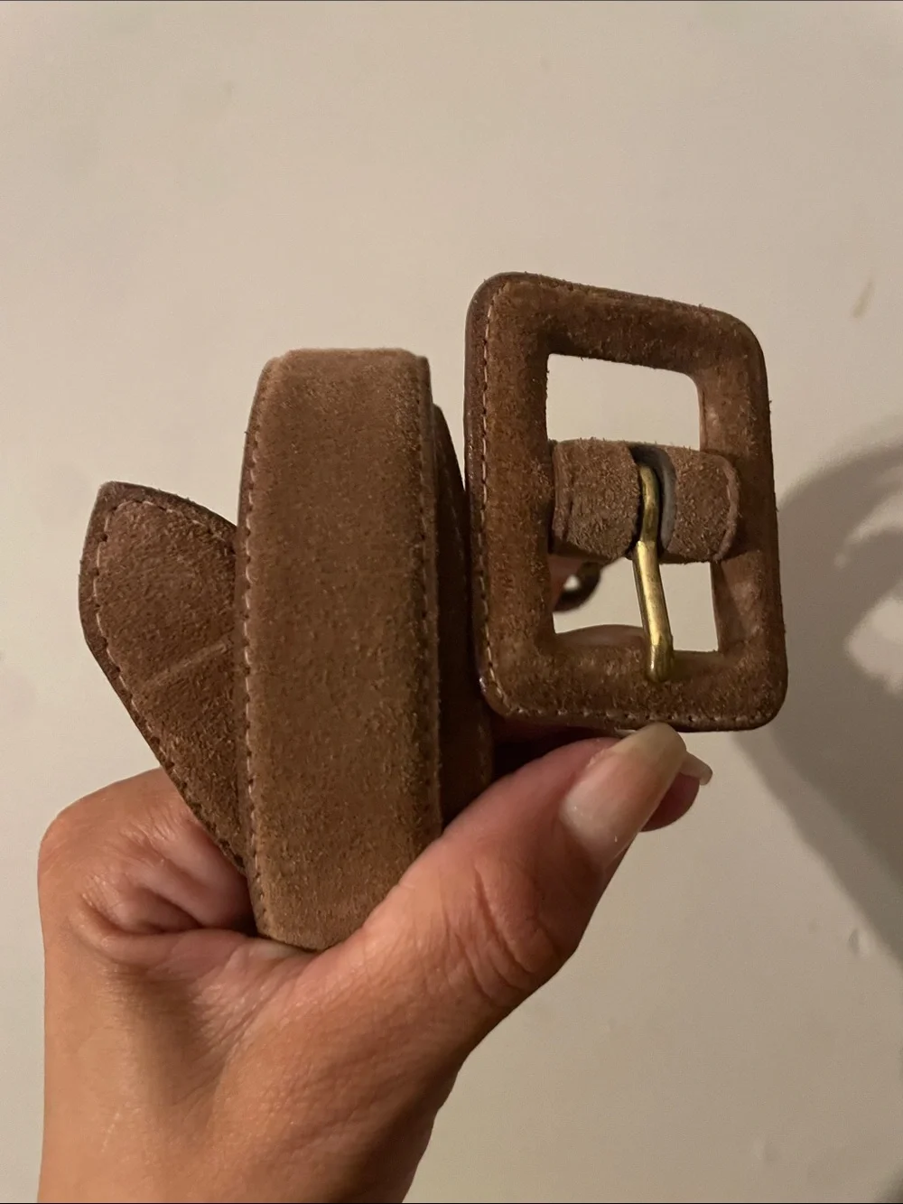 POLO RALPH LAUREN SUEDE BELT